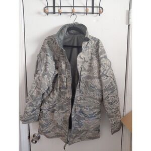 Military field parka jacket Large